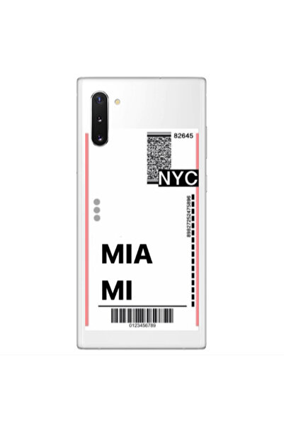 Other Samsung Note 10 Plus Miami NYC Transparent Silicone TPU Θήκη