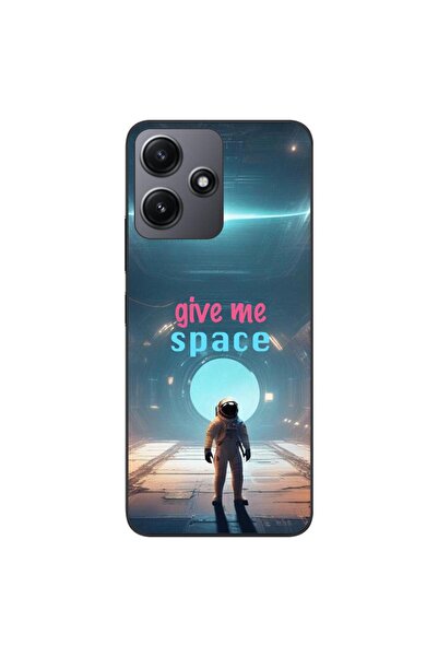 OEM Husa compatibila cu Xiaomi Redmi 12 5G Silicon Gel Tpu Model Give Me Space