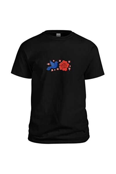 Leistung C&R Tricou motive traditionale Pasari si flori model 1