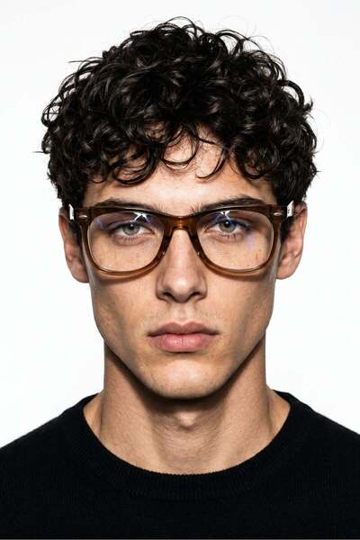 Bilge Karga Jack New Nude Men's Blue Light Protective Glasses