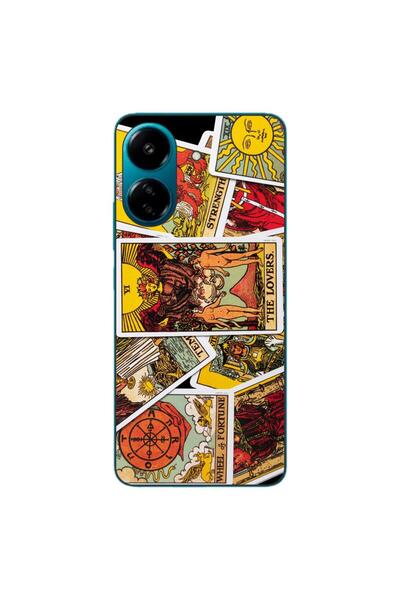 OEM Case compatible with Xiaomi Redmi 13C 4G Silicon Gel Tpu Tarot Cards Pattern