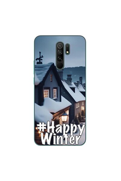 OEM Husa compatibila cu Xiaomi Redmi 9 Silicon Gel Tpu Model Happy Winter