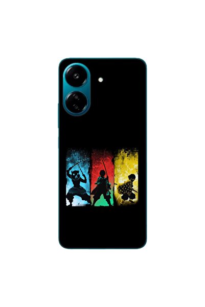 OEM Husa compatibila cu Xiaomi Redmi 13C 4G Silicon Gel Tpu Model Demon Slaye...