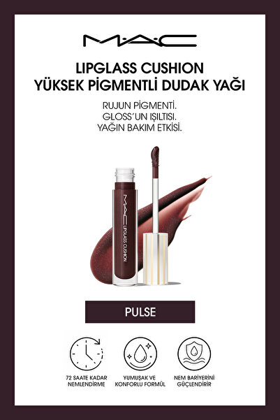 M.A.C M·A·C Lipglass Cushion Yüksek Pigmentli Dudak Yağı - Pulse