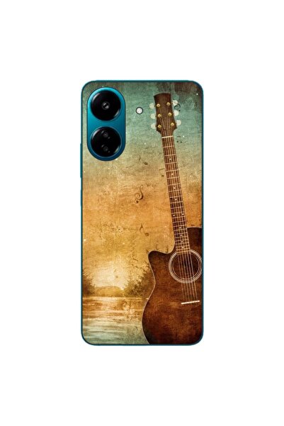 OEM Θήκη συμβατή με Xiaomi Redmi 13C 4G από σιλικόνη gel TPU με σχέδιο vintag...
