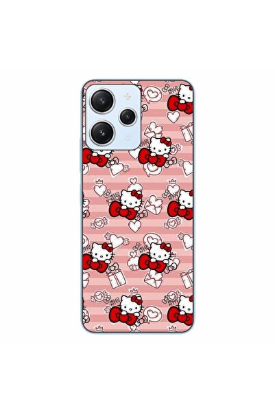 OEM Husa compatibila cu Xiaomi Redmi 12 4G Silicon Gel Tpu Model Hello Kitty ...