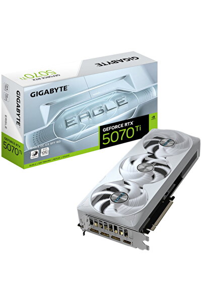 Gigabyte Placa video GeForce RTX 5070 Ti EAGLE OC ICE SFF, 16 GB, GDDR7, 256bit