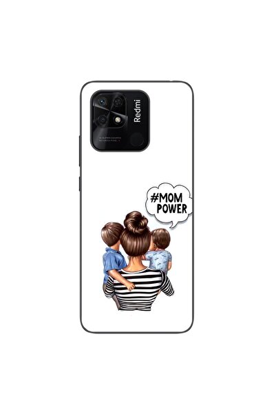 OEM Case compatible with Xiaomi Redmi 10C Silicone Gel Tpu Model Mom of Boys