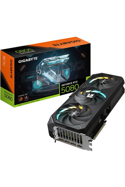 Gigabyte Placă video nVidia GeForce RTX 5080 GAMING 16GB, GDDR7, 256 biți