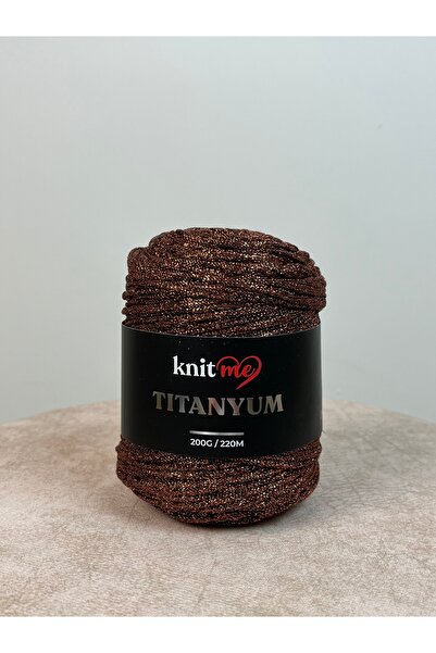 rüya hobi Knitme Titanyum Simli Cotton İplik Çanta -Supla-Runner İpliği