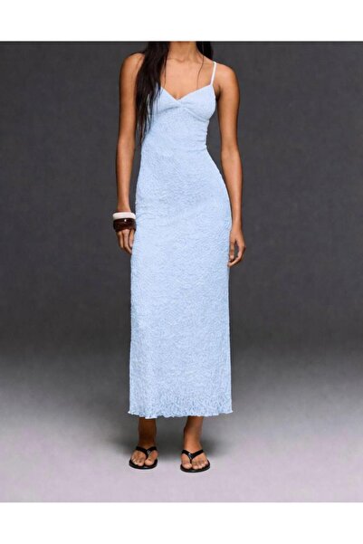 rose tml giyim Women's Adjustable Strap Lace Midi Dress