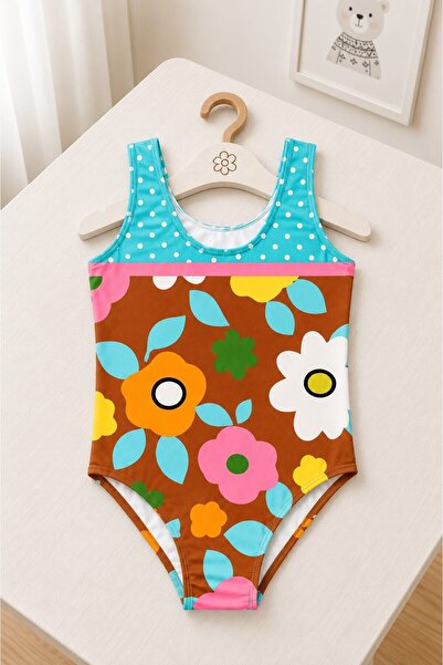 My Kids Wear ملابس سباحة قطعة واحدة للبنات من هوليداي ستار 12818