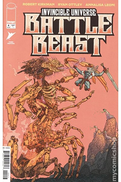 Kolektif Kitap Invincible Universe Battle Beast #4I (ingilizce)