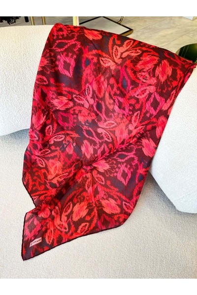 Modario Si̇yane Natural Scarf Pattern 2 - 14