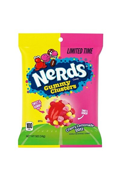 Nerds حلوى جومي كلاسترز بنكهة الكرز والليموناد، إصدار محدود 85 جرام