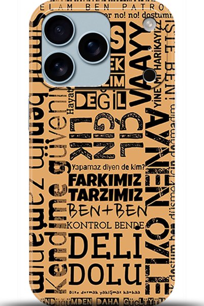 Noprin Apple iPhone 17 Pro Case Hd Printed Case - They Can'T Bring Me down 5588