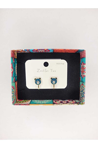 ÖZÇTAKI Steel Children's Earrings - Clip-On (Non-Pierced) - Teddy Bear Model ...