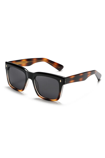 Optosquad Μαύρα-Καφέ Ταρταρούγα Premium Polarized Γυαλιά Ηλίου-F. Acetate