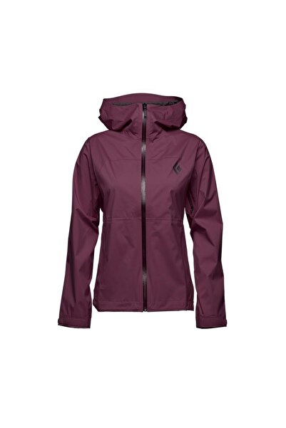 BLACK DİAMOND WOMEN'S STORMLINE STRETCH RAIN SHELL JACKET - L - ارجواني
