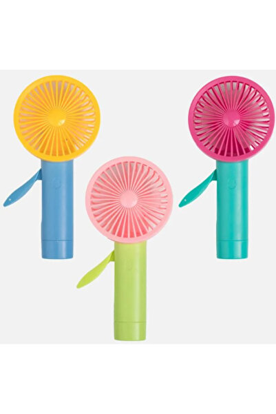 OEM Multicolor Hand Fan 19 cm - selectare aleatorie a culorii