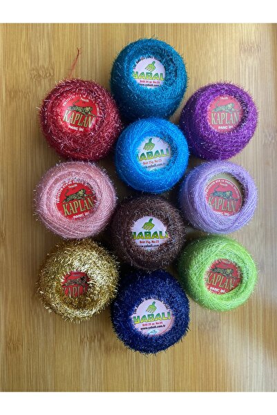 Lorin hobi Glittery Punch Threads Mixed 10-Pack Set;2