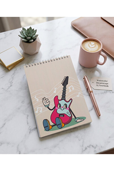 CoNotes Co Notes A5 Top Spiral Music Notepad
