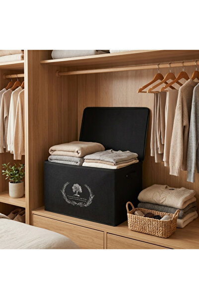 Less Home Keçe Fermuarlı Sandık Megaplus