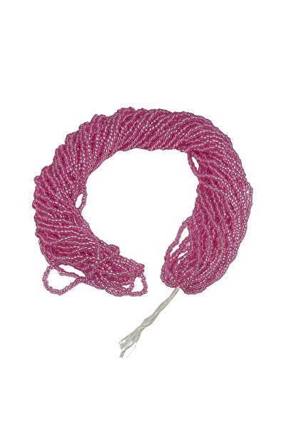 Bi hızlı 11/0 Cam Kum Boncuk Çekoslovakya Boncuğu 2 mm, 12 Dizi Şeffaf Pembe