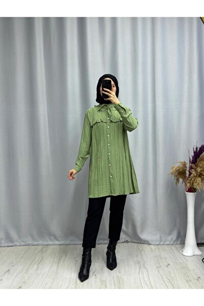moda acar Tie-Neck Tunic