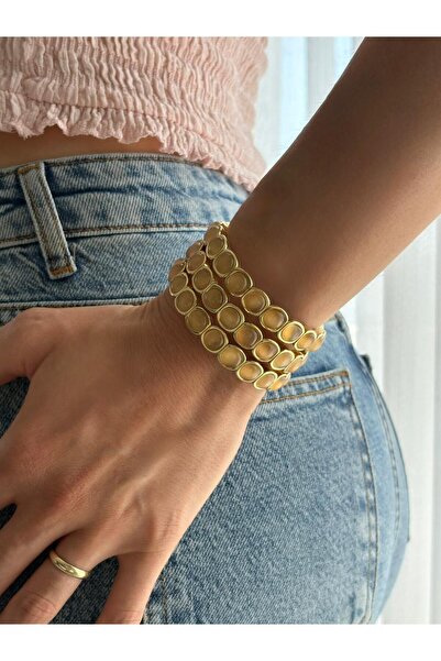 LioraJewellry Kedi Göz Lastikli Bileklik