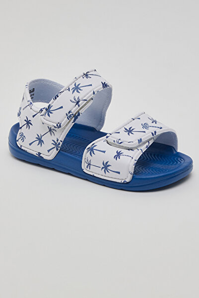 R&B Printed Velcro Sandals