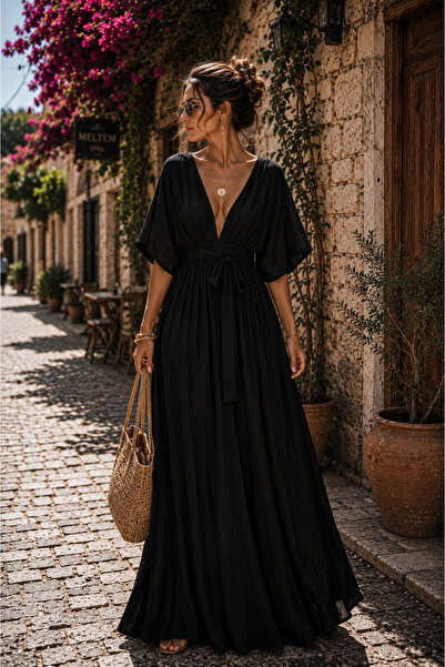 NA ADDESIGN Φόρεμα Athena Derin V-Neck Ayrobin Design