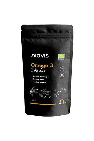 Niavis Omega 3 - Mix Seminte Ecologice/Bio 125G