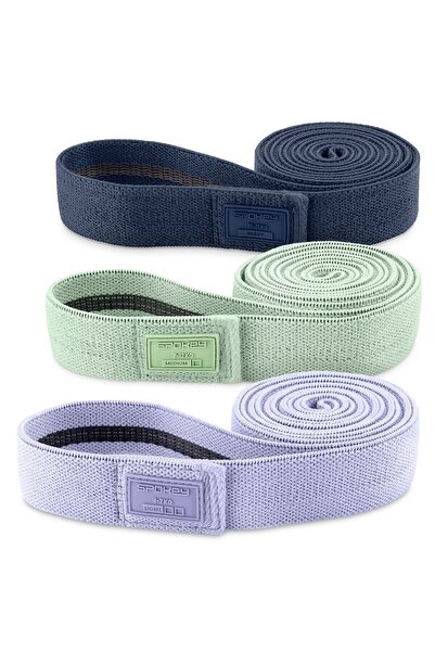 Spokey Set de 3 benzi elastice din material textil COTI FLEX SET