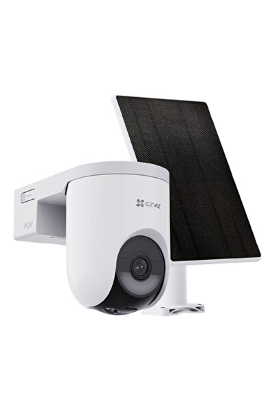EZVIZ Wi-Fi6 PT IP Camera + 5W solar panel, 4MP, 5,200 mAh battery, two-way a...