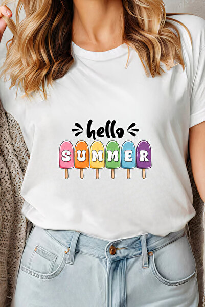 Sarah's Boutique Women's T-shirt – 100% cotton – Popsicle Summer