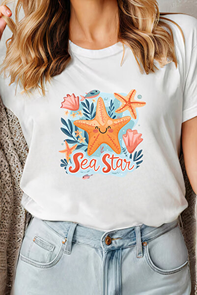 Sarah's Boutique Women's T-shirt – 100% cotton – Sea Star