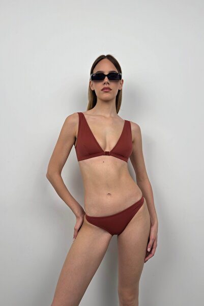 RoseofRoses Kahverengi Bikini Takımı