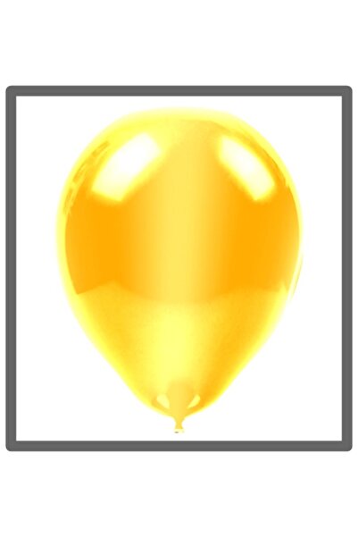Gemar Metallic Balloons Gold 100 Pieces