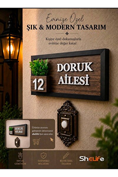 🏠 Kapı İsimliği ile Evini Kişiselleştir! Hızla İncele - Sayfa 15