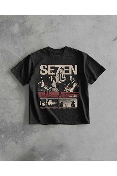 Grafftee Clothing Μπλουζάκι με στάμπα Seven, Unisex, Oversize