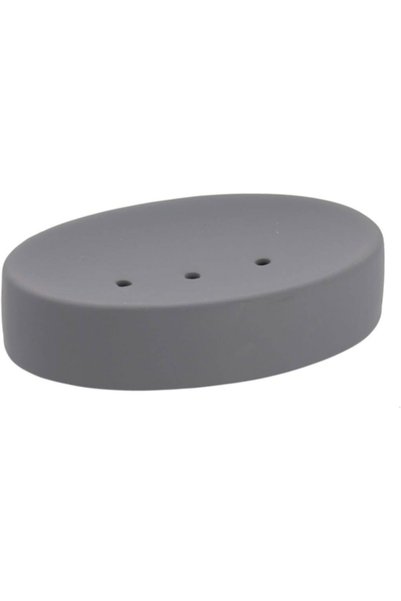 Tendance High Quality Rubber-Effect Stoneware Soap Dish