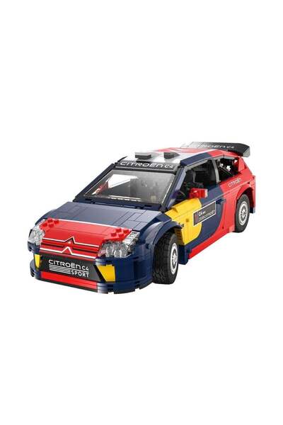 WOWMOMKIDS C62005W Cada Citroen C4 Wrc 2008 Model 1569 Piece Block Toy