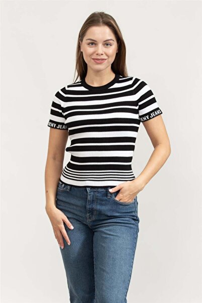 Dkny Kadın Bisiklet Yaka Sweatshirt Çok Renkli