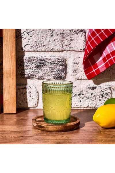 Alpina Tekli Meşrubat ve Su Bardağı - Yeşil - 240 ml