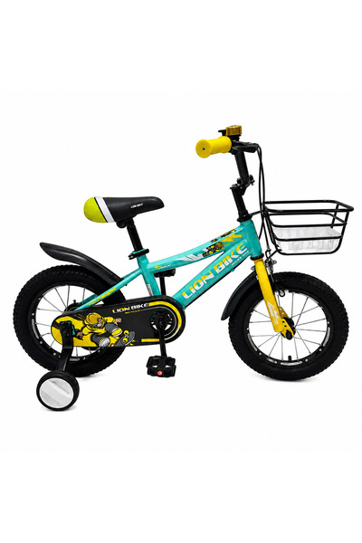 stars pearl دراجة لايون بايك (Lion Bike) للأطفال مقاس 14 إنش – تصميم عصري وآم...