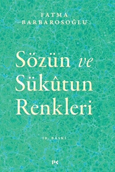 Profil Kitap Sözün ve Sükutun Renkleri