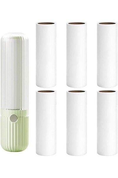 Arabest 7 Pcs Mini Lint Roller, 180 Sheets with 1 Handle + 6 Refills, Durable...