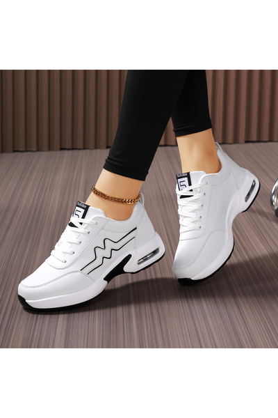 SOSENFER Women's Casual Sneakers - Lightweight Walking Shoes with Soft Cushio...