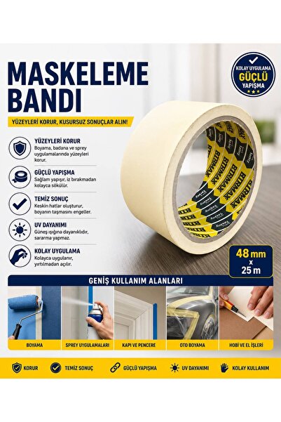 MASKELEME BANDI 48MM X 25 MT